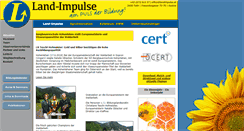 Desktop Screenshot of landimpulse.at