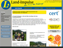 Tablet Screenshot of landimpulse.at